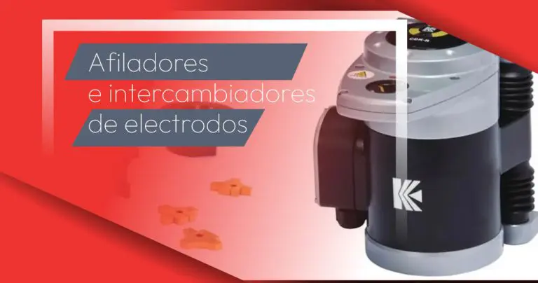 Afiladores e intercambiadores de electrodos