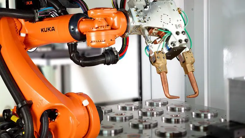 sensor de posición robot soldadura