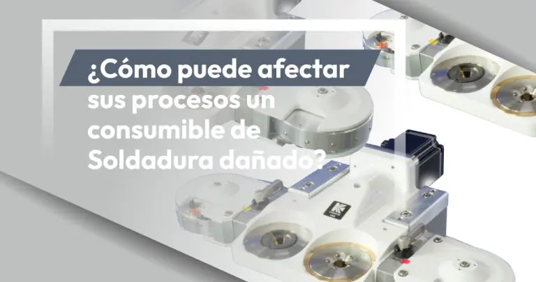 ¿Cómo puede afectar sus procesos un consumible de Soldadura dañado?