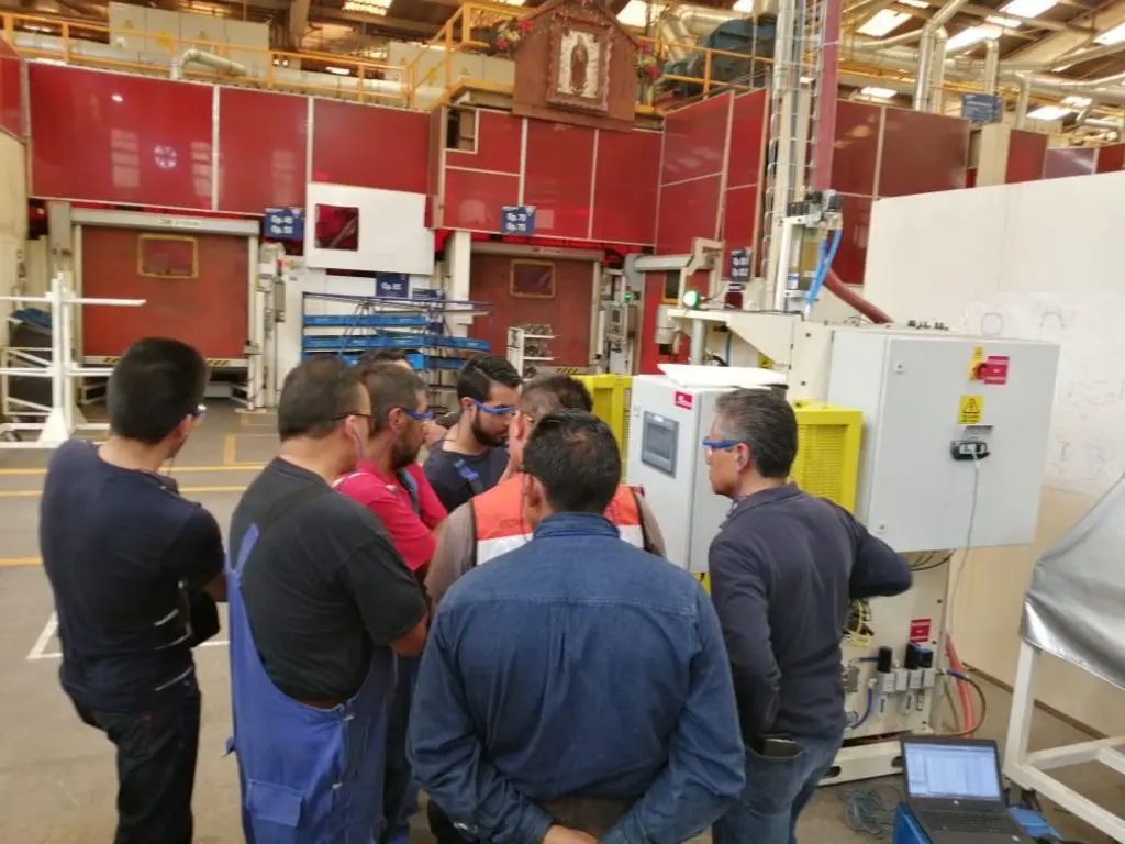 equipo y maquinaria de pedestal