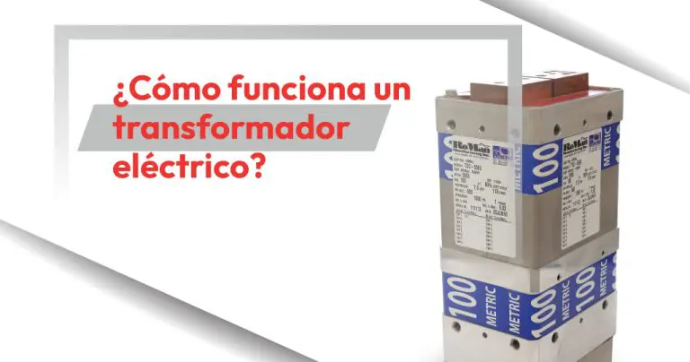 ¿Cómo funciona un transformador eléctrico?