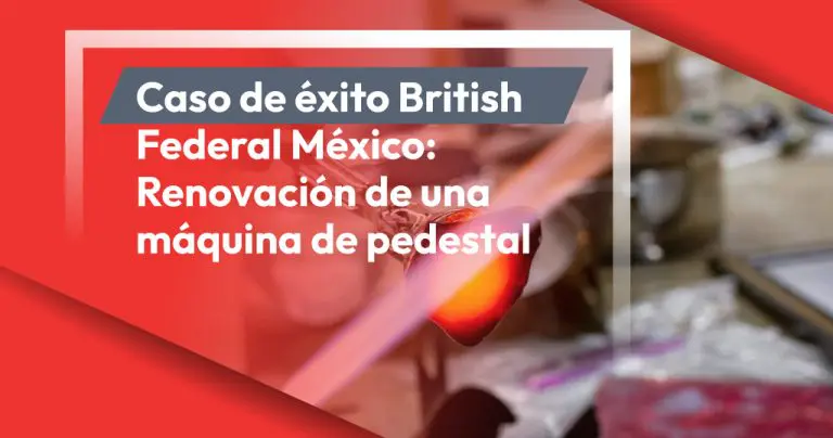 Reconstrucción de una máquina de pedestal para soldadura | Caso de éxito